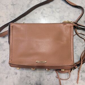Rebecca Minkoff Brown Leather Crossbody Bag